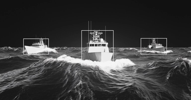 AI systems detecting targets on naval vessels